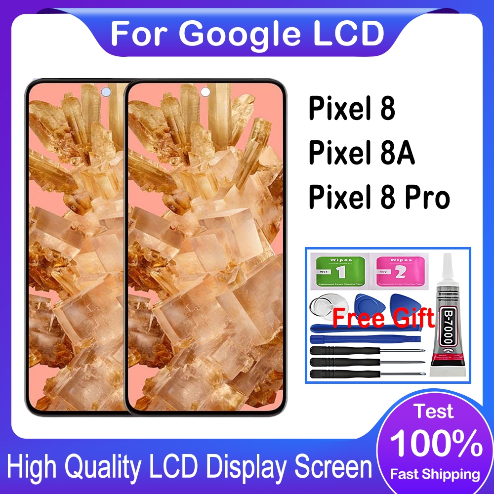 For AMOLED Google Pixel 8 8a 8 Pro LCD Display Touch Screen Replacement ...