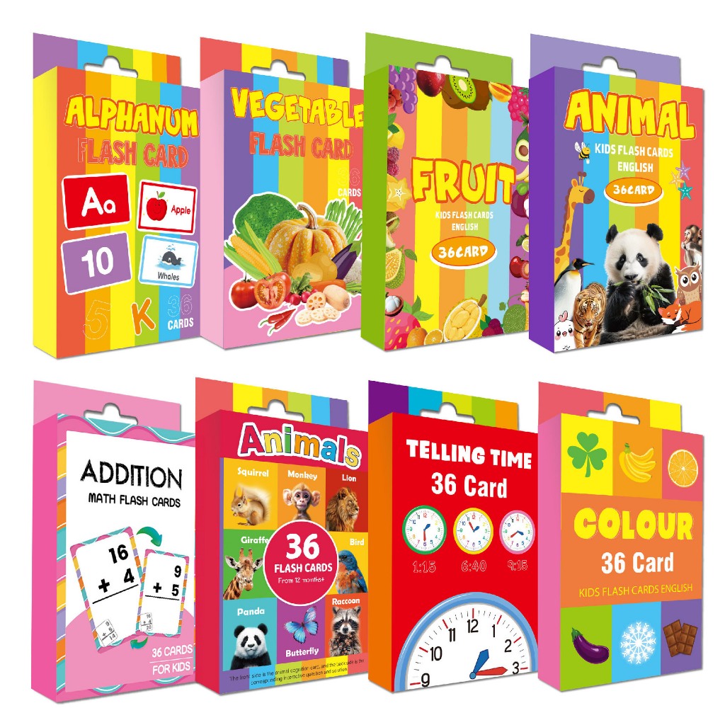 Toddler Flashcards ZazzyKid 54-Piece Flashcards - Alphabet, Numbers, Colors & Shapes For Toddlers Teach Your Child To Read In 100 Easy Lessons