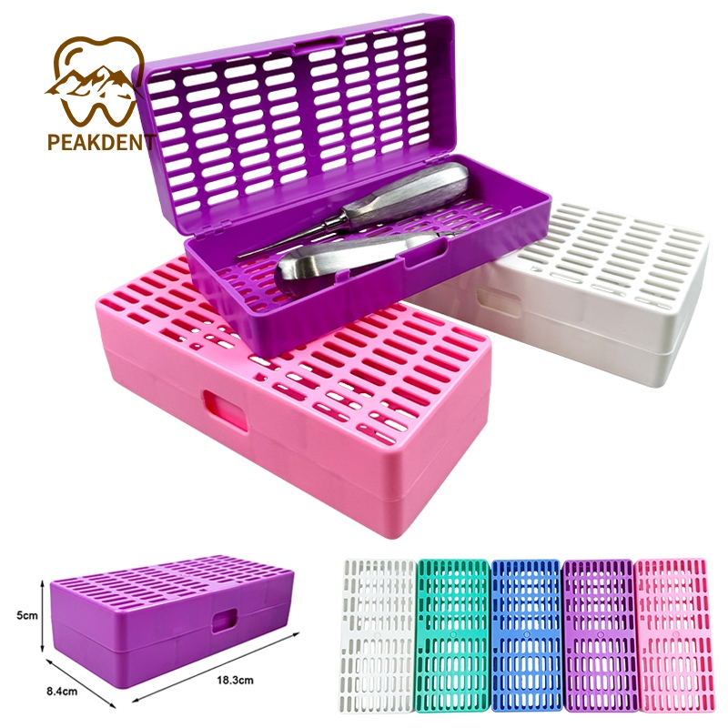 Dental instrument disinfection box plastic storage box high temperature ...
