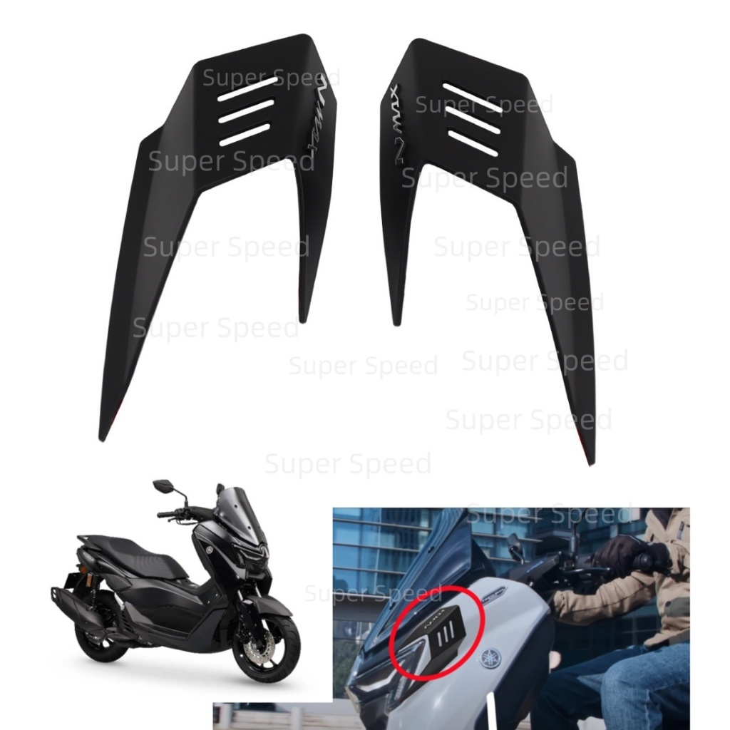 Side Air Flow Wind Wing Deflector Spoiler For Yamaha Nmax155 Turbo V3 ...