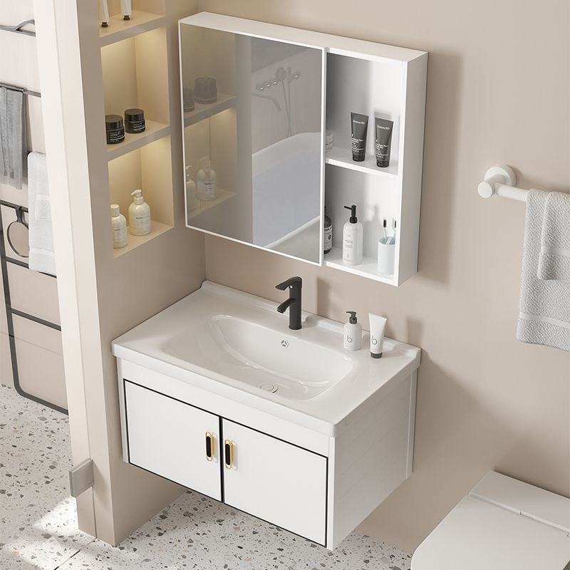 Aluminum Lavatory Sink Set For Bathroom Sink With Cabinet Bathroom ...