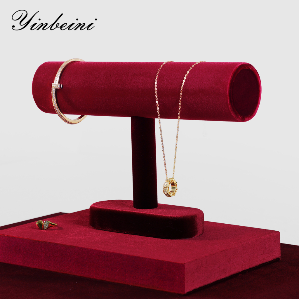 Yinbeini Velvet Bangle Bracelet Watch Display Stand Jewelry Display ...