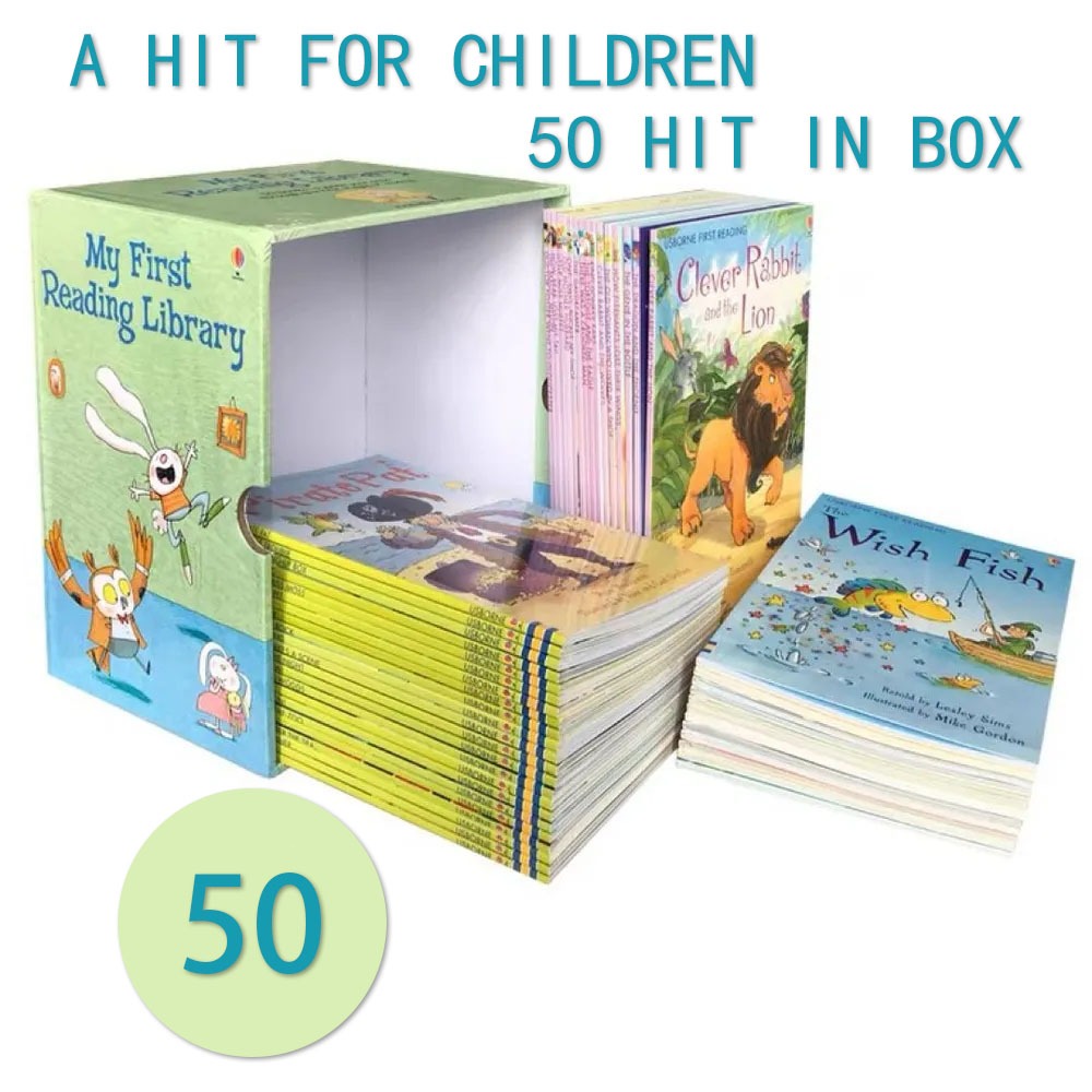 COD new onhand Usborne My First Reading Library 50 Book Collection Set ...