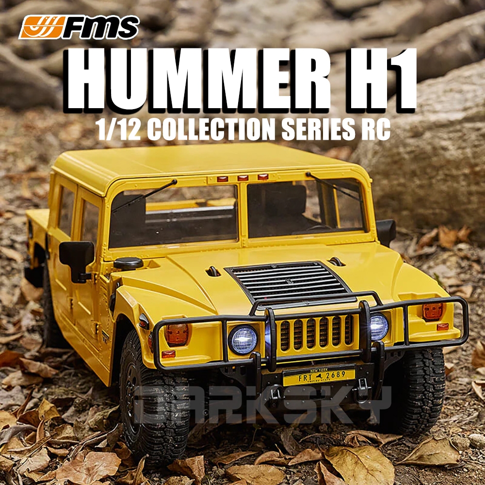 FMS HUMMER H1 1/12 RC Electric Remote Control Model Car Simulation ...