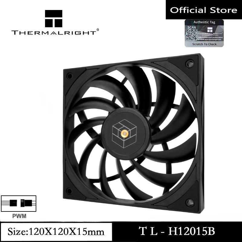 Jual ID Cooling NO-9215 92mm Slim Cooling Fan PWM 4Pin Gaming Fan Case