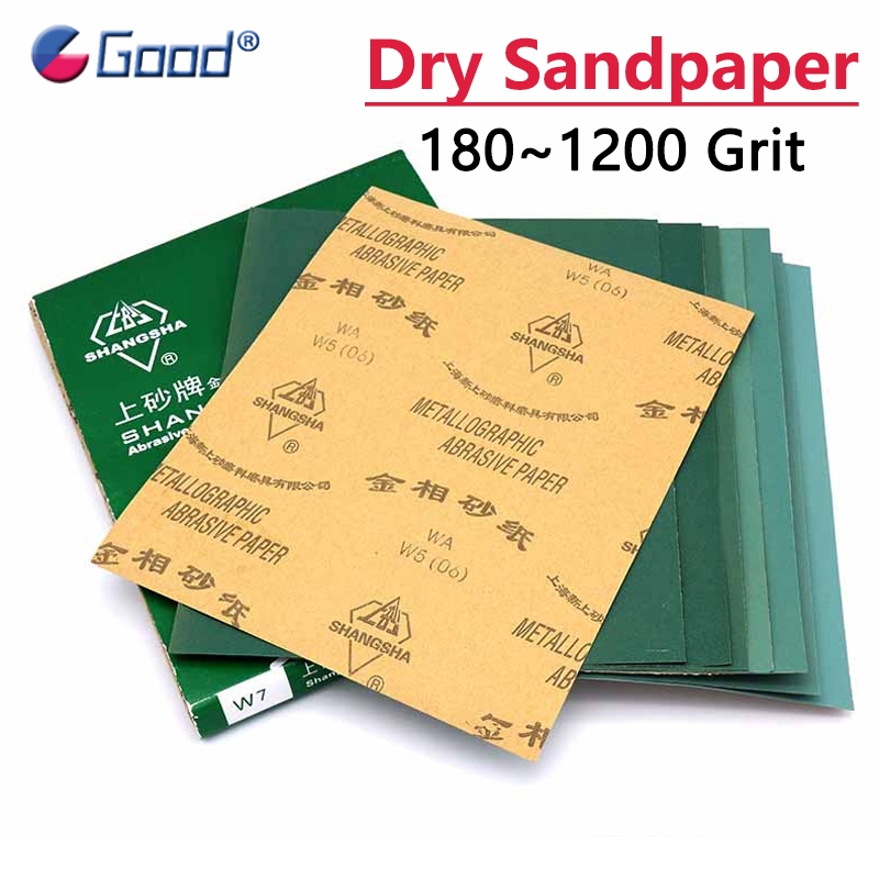 Only Dry sandpaper 180 240 280 320 400 500 600 800 1000 1200 Grit ...