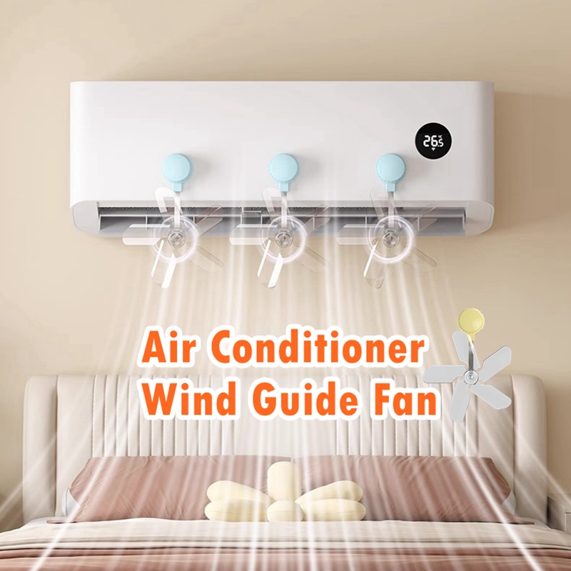Air Vent Guide AC Wind Deflector Fan Anti Direct Wind Suction Cup ...