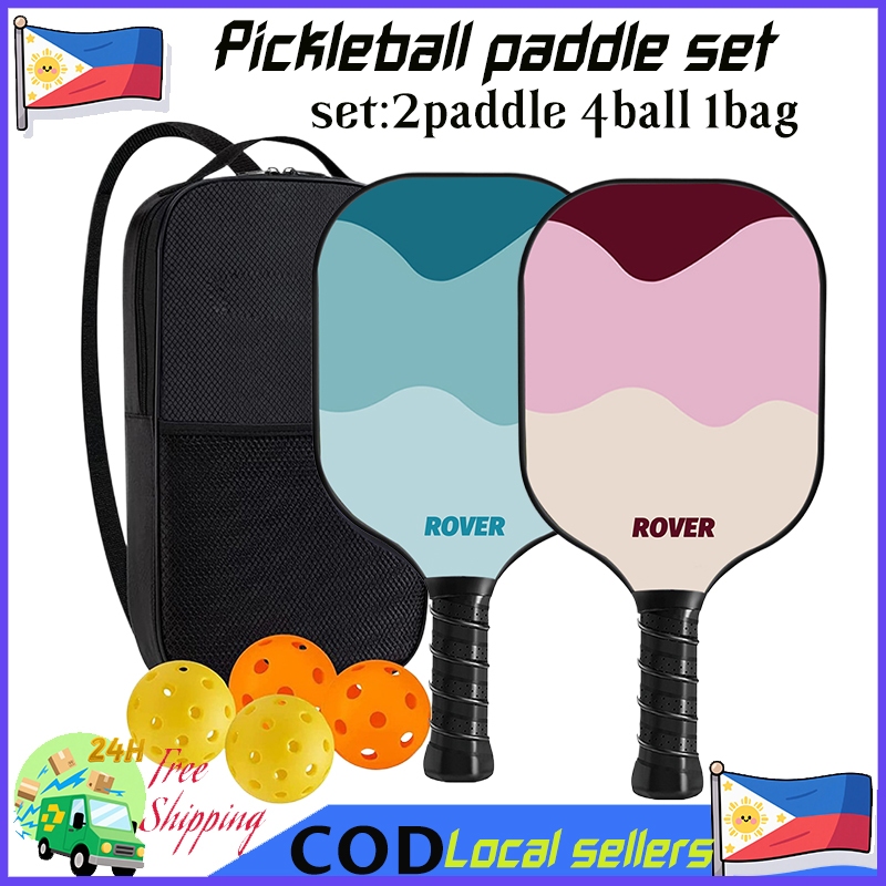 Pickleball Paddle Fiberglass Pickle Racket For Beginners/professional ...