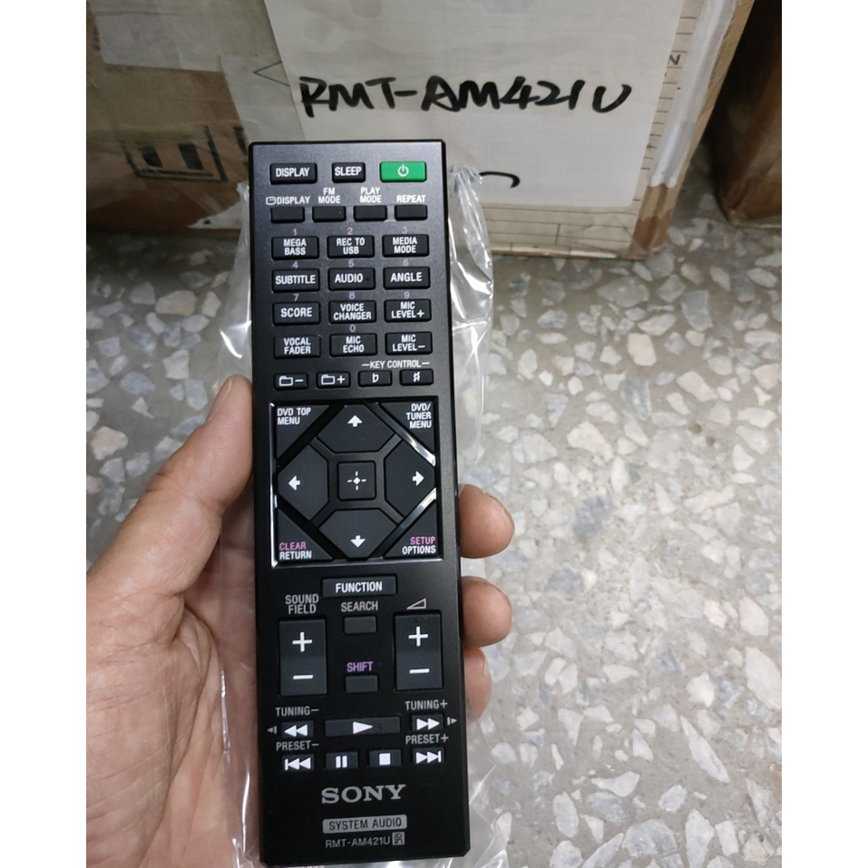 thumbnail image 2 of Replacement Remote Control RMT-AM330U For Sony Audio Systems – MHC-V71, MHC-V90W, SHAKE-X10 2 of 5