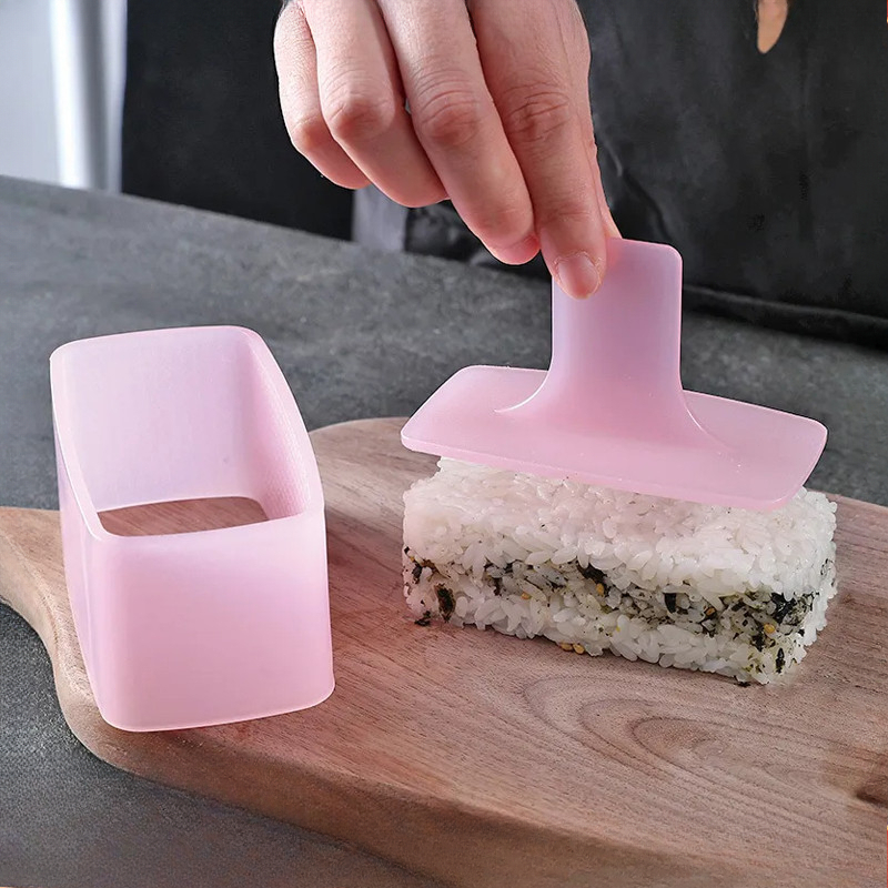 Rice Mold Musubi Maker Molder Sushi Maker Rectangular Layer Scoop Meat ...