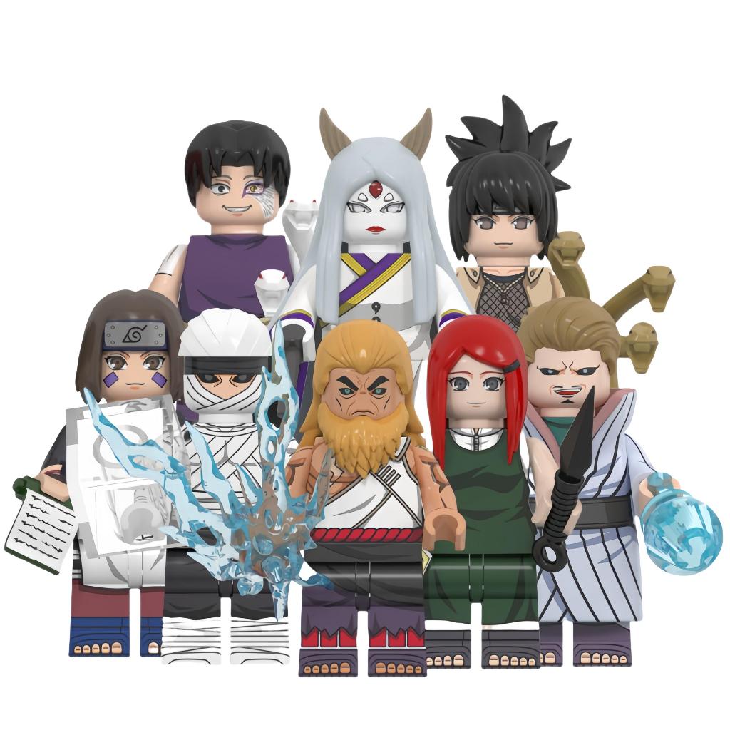 Naruto Series Raikaga Kaguya Anko Toys Mini Building Blocks toys for ...