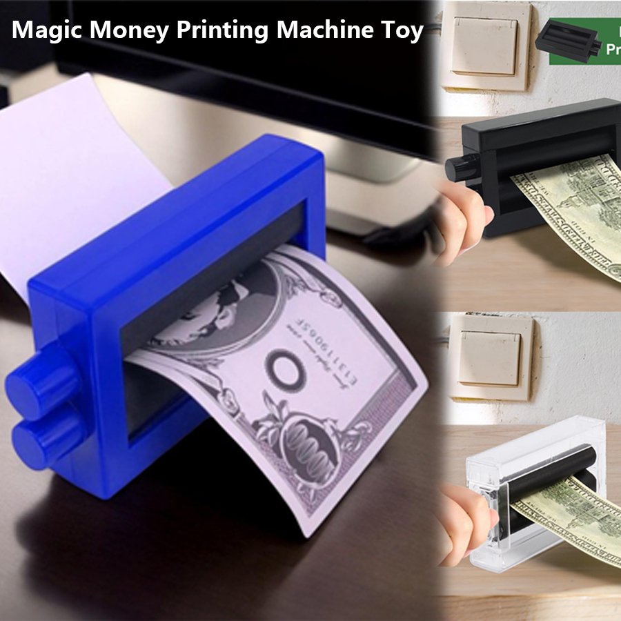 Prop Money Magic Trick Magic Money Printing Machine Toy Fantastic Money ...