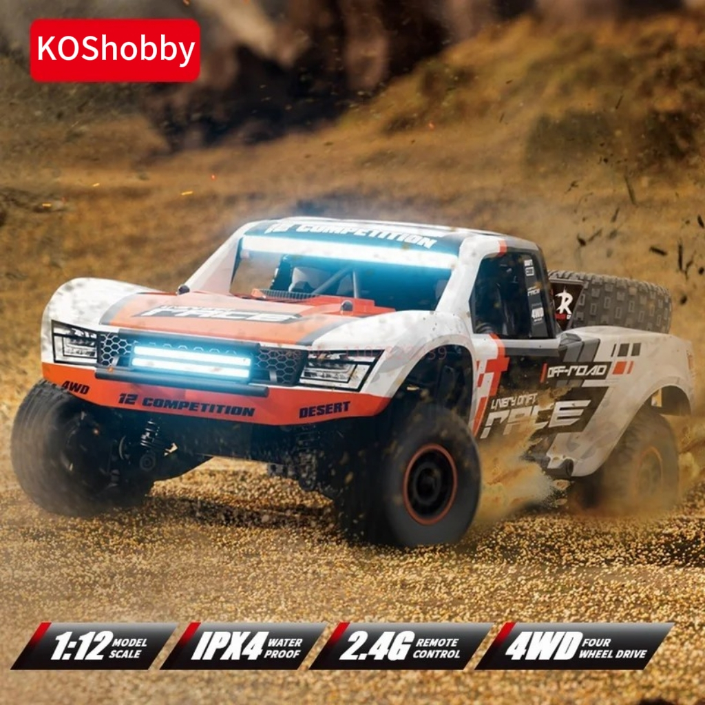 【Brushless】 HB TOYS HB-RD1201 1:12 Full-scale 4WD RC Short Truck High ...