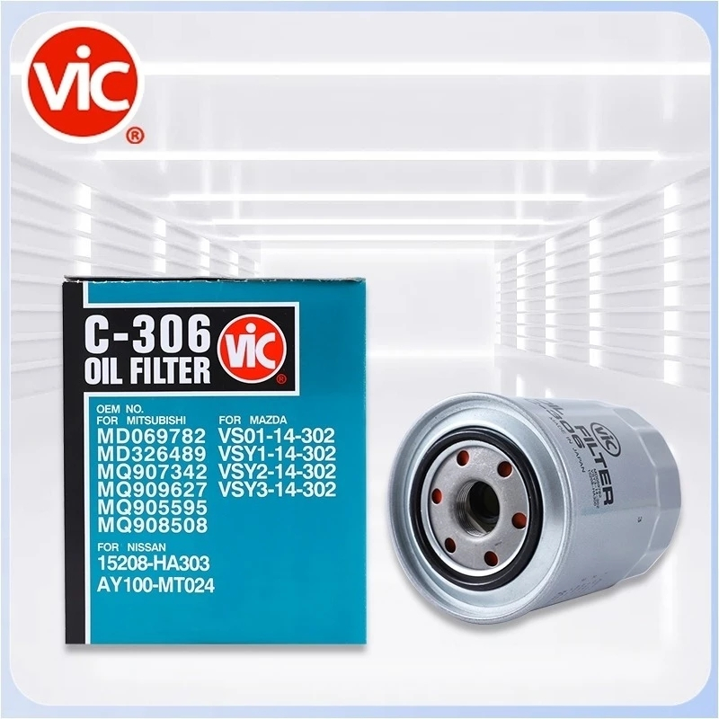 【LOCAL SHIP】Vic Oil Filter C-306 C-256 Genuine Made in Japan | Shopee ...