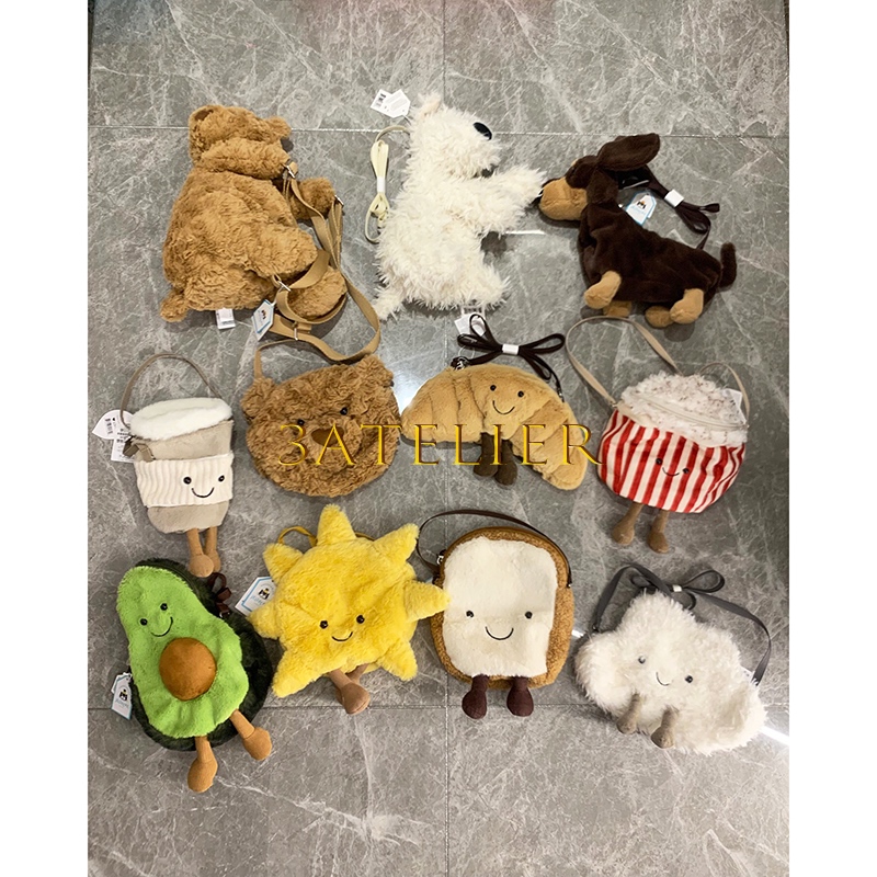 jELLYCAT Amuseable Crossbody Bag Collection