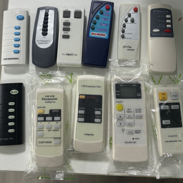 Collection of all fan remotes, universal fan remote control. Ceiling ...