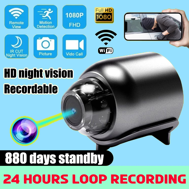 2025 Mini Security Camera, 1080P HD WiFi Home Indoor Outdoor Camera for ...