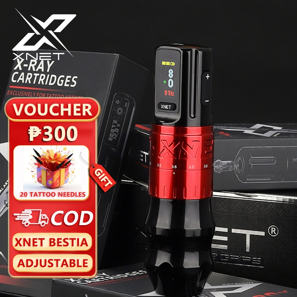 XNET Bestia Pro Wireless Tattoo Machine 2.4-4.2mm Adjustable Stroke ...