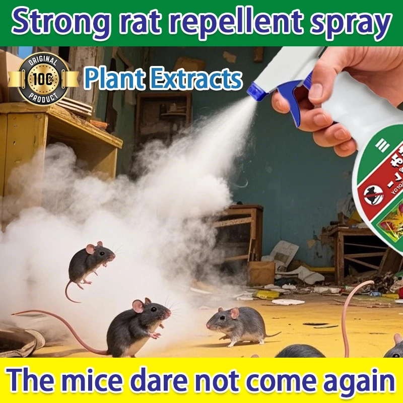 1 Spray rat disappears KAMI Rat killer spray Rat repellent for home Rat ...