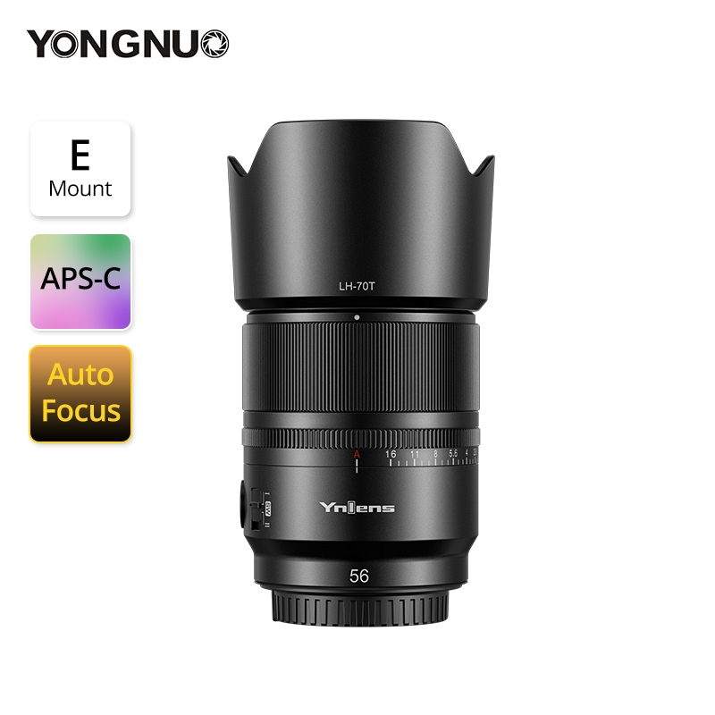 YONGNUO YN56mm F1.4S/YN56mm F1.4Z DA DSM WL Pro APS-C Auto Focus Lens ...