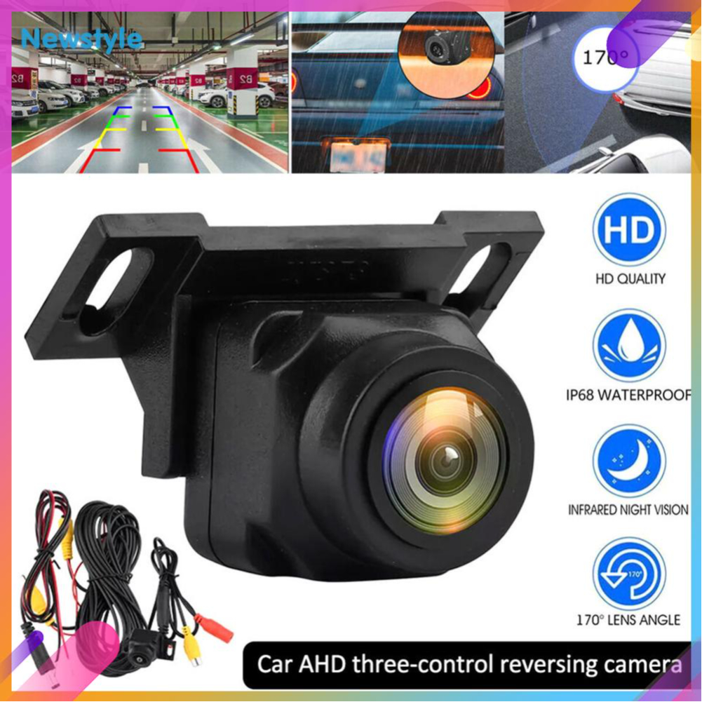 170 º car rear view reverse backup parking camera waterproof night ...