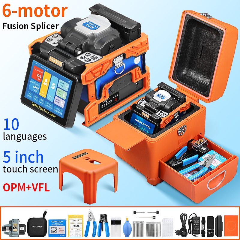 COMPTYCO A-88S Automatic Fiber fusion splicer machine 10 languages with ...