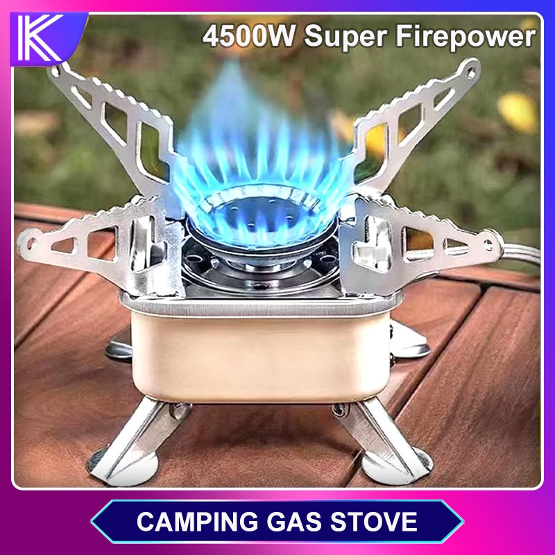 Outdoor Camping Card Type Square Stove Portable Butane Type Single ...