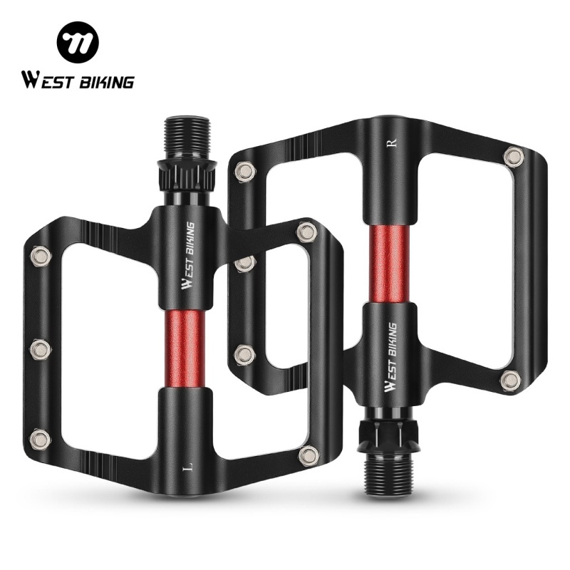 Bicicletta Pedali Alluminio Acciaio Plattform MTB Bici Elettrica