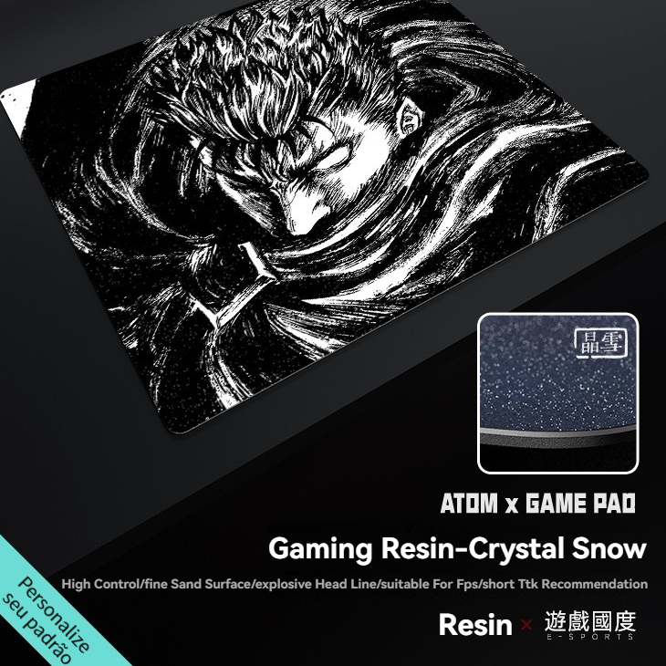 Resin Mouse Pad Gaming Mouse Pad Plus Size FPS Gaming Mouse Pad ...