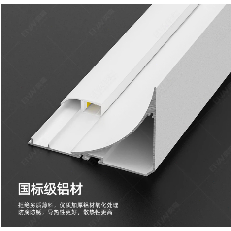 Ceiling Light Bar Ceiling Corner Line Light Surface Mounted Wall ...