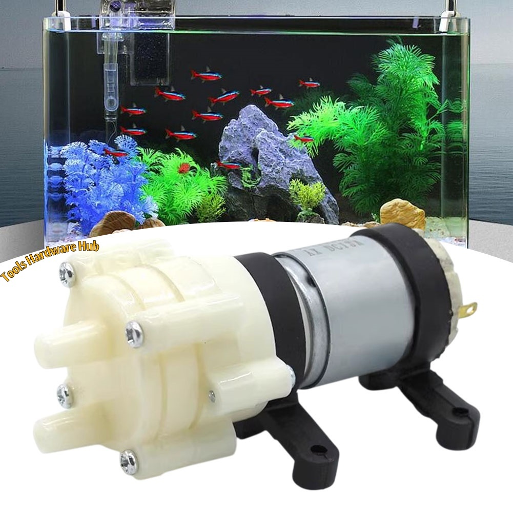 Water Pump 385 12V DC Water Pumping Motor Mini Water Pump Machine For ...