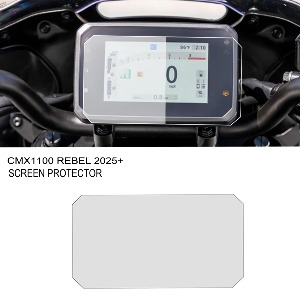 2025 CMX1100 Rebel Accessories Scratch Cluster Screen Dashboard For ...