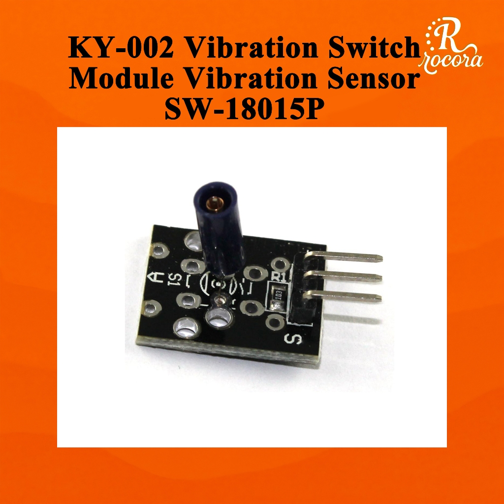 KY-002 Vibration Switch Module Vibration Sensor SW-18015P | Shopee ...