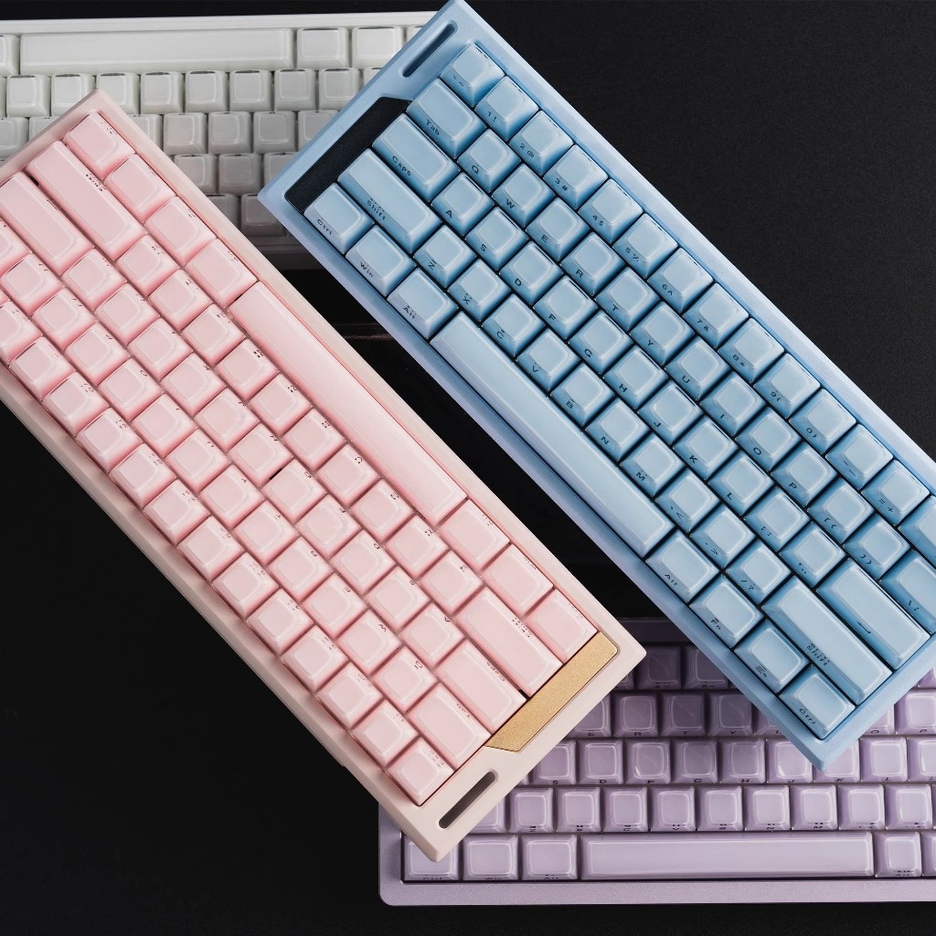 Crystal Jelly Keycap Side Engraved Light Translucent Adapt to Cross ...