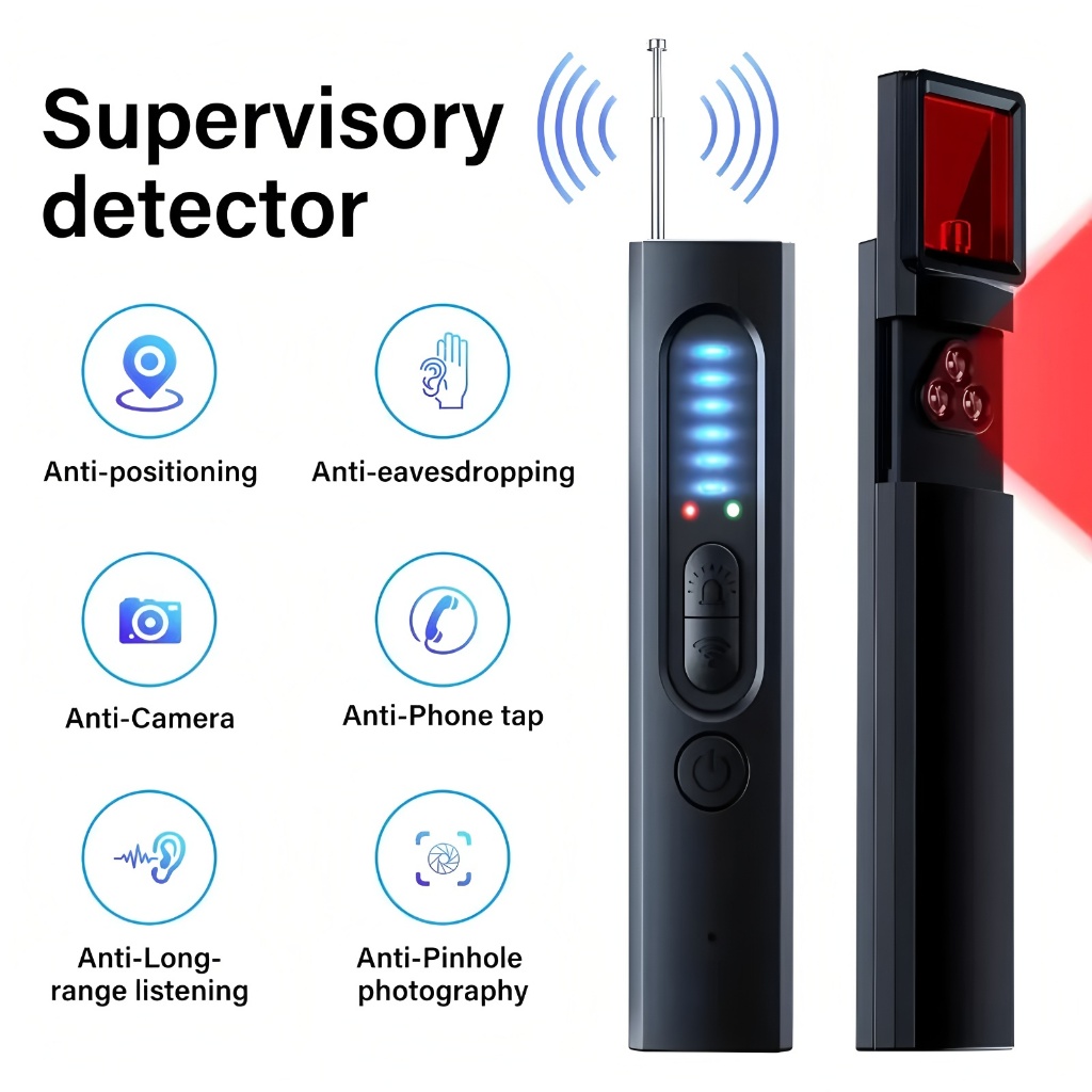 [COD]Anti-Spy 3 in 1 Device Hidden Camera Detector + GPS Tracker Finder ...