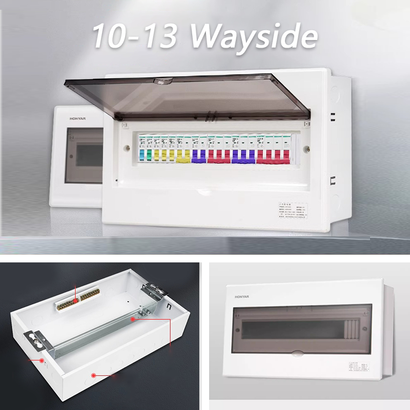4/6/9/13/18 Ways Electric Box Cover Breaker Enclosure Distribution Box ...