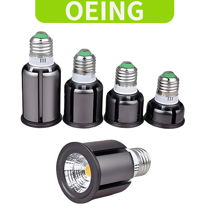 OEING Ultral Bright COB LED SpotLight Bulb E27 20W 85-265V Black Shell ...