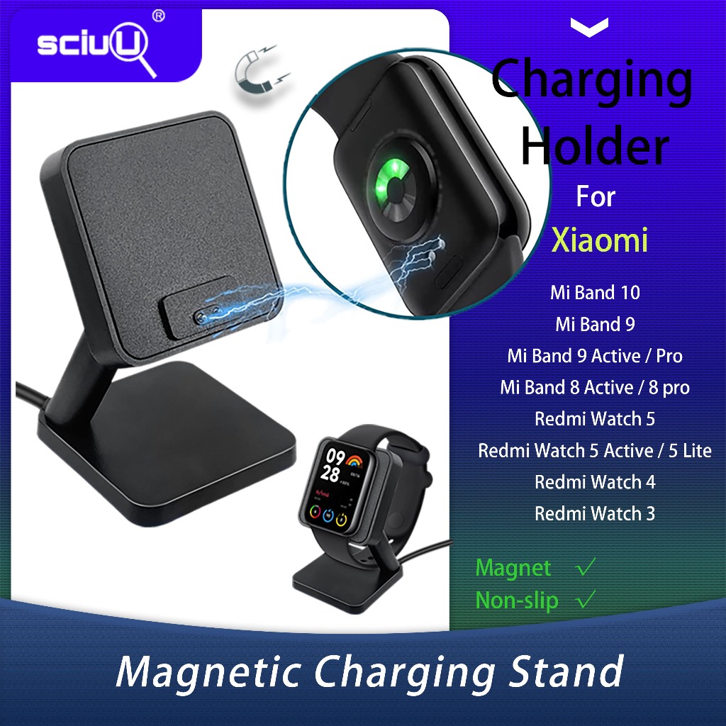 SciuU Magnetic charging stand for Xiaomi Band 10 Compatible