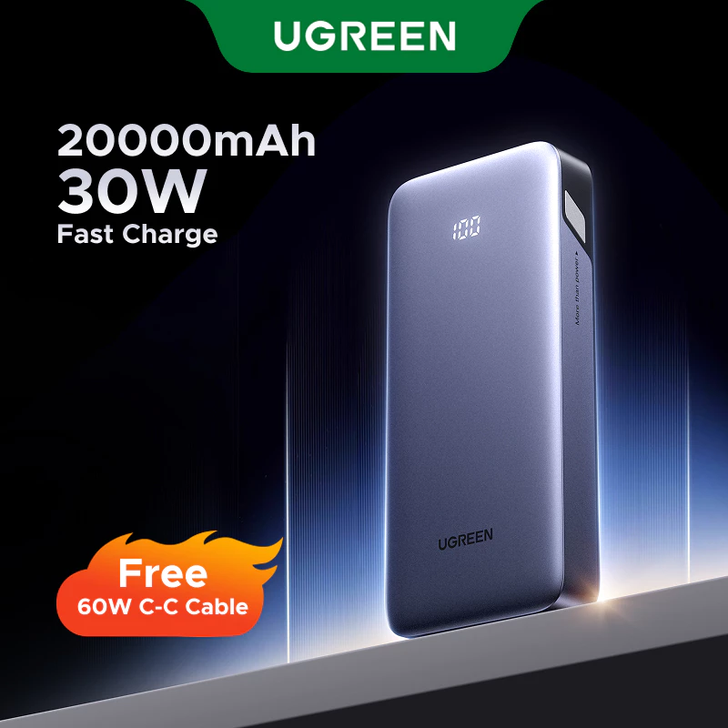 UGREEN Nexode 20000mAh PD 30W Power Bank Philippines