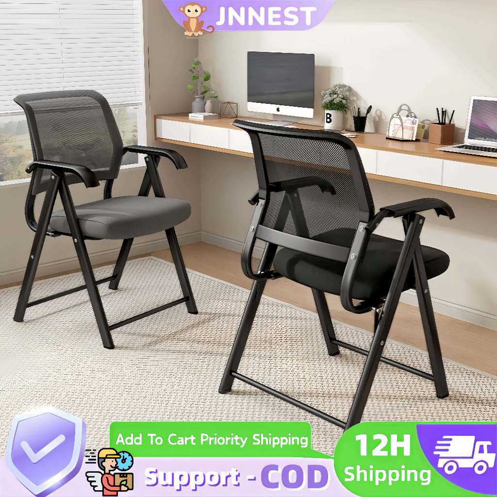 ⚡️JNNest【COD】⚡️Portable Office Conference Chair Household Folding Chair ...