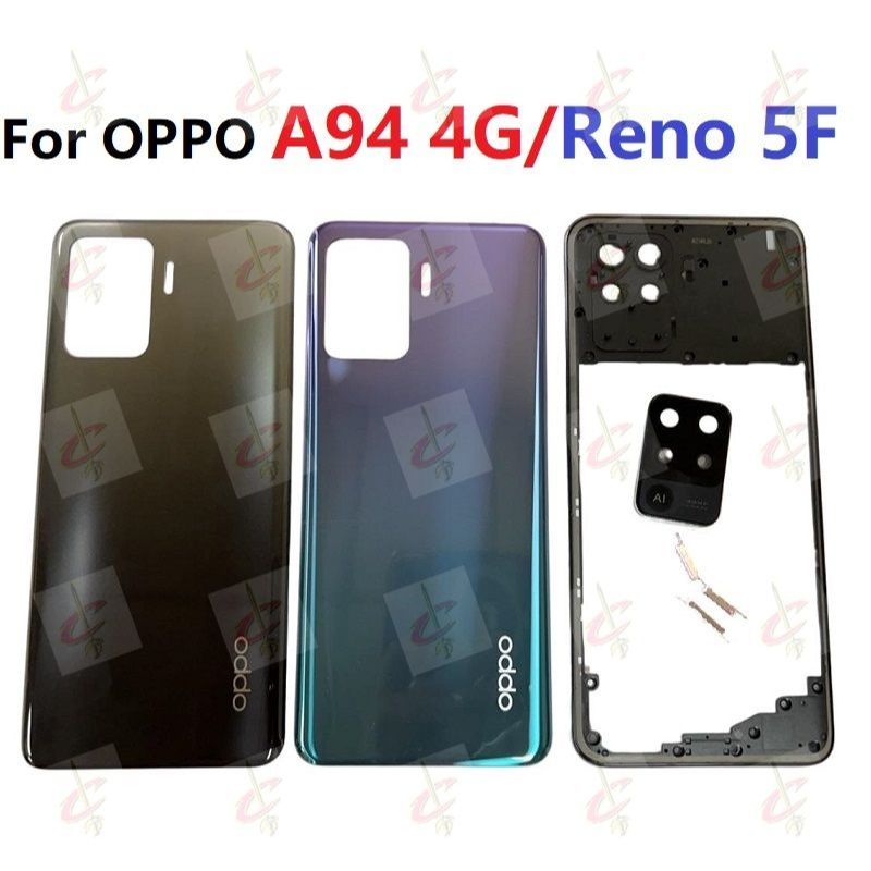 Back cover housing for oppo A94 4G Reno 5F CPH2203 CPH2217 middle frame ...
