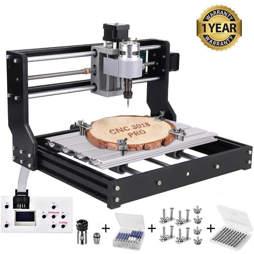 ALLALOE CNC 3018 Pro CNC Engraving Machine kit GRBL Control DIY Mini ...