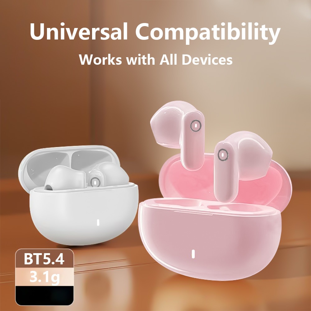 HQAi KY5 Mini Earbuds Wireless Stereo Sound Earphone Build-in Mic Noise ...