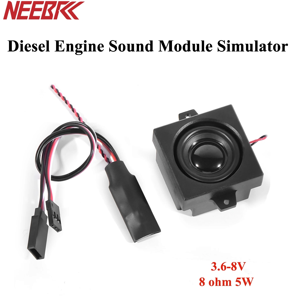 RC Diesel Engine Sound Module Simulator Variable Frequency 3.6-8V 8 ohm ...