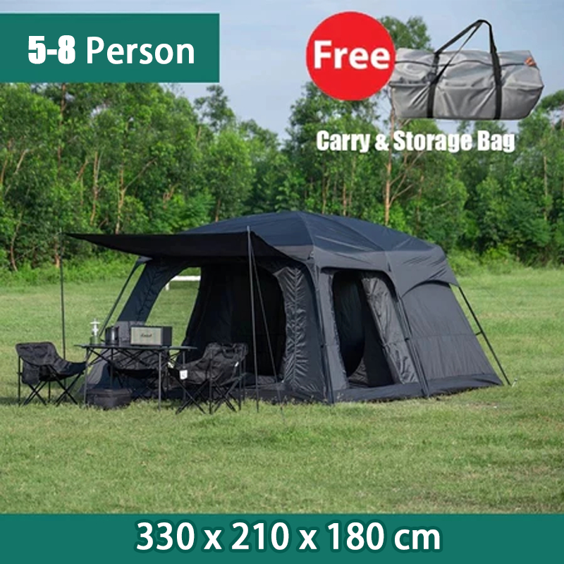 Camping Tent 5-14 Person family Large Tent Outdoor Portable