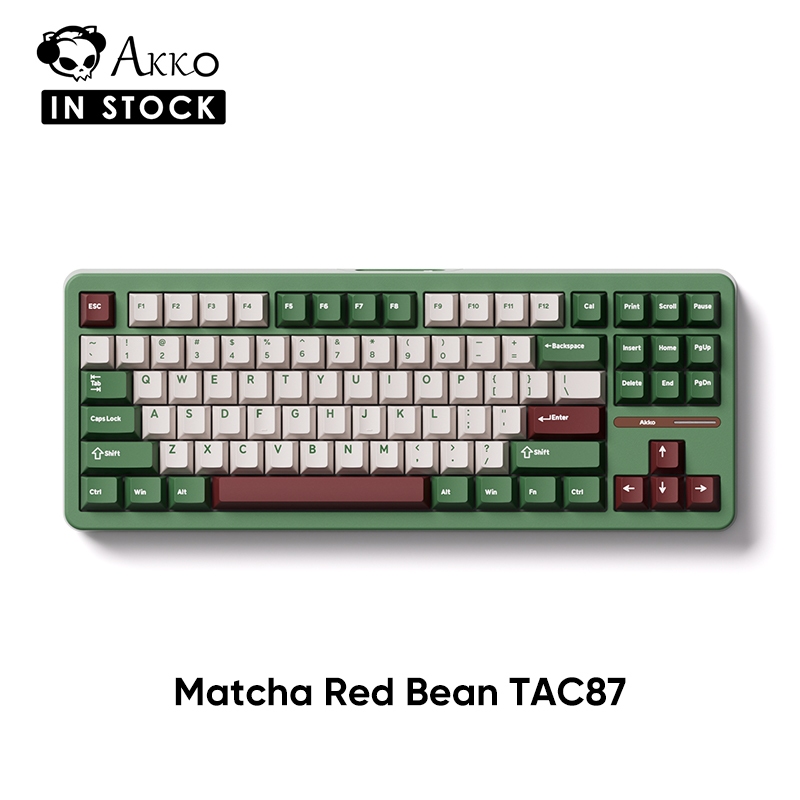 Bàn Phím Cơ Bluetooth Akko TAC87 Prunus Lannesiana Stellar Rose. Chính hãng Theg