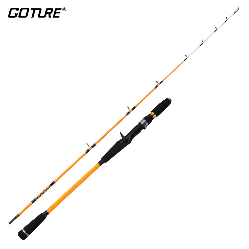 Goture 1.55m 1.7m Boat Fishing Rod Slow Jigging Rod Solid Tip Sea ...