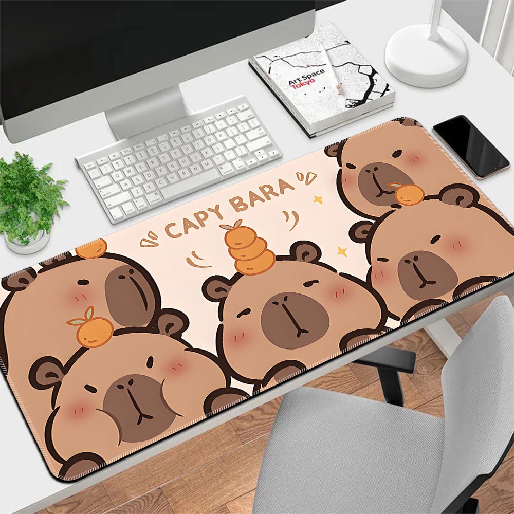 Capibara Gaming Mousepad Extended Cartoon Animation Pattern Exquisite ...