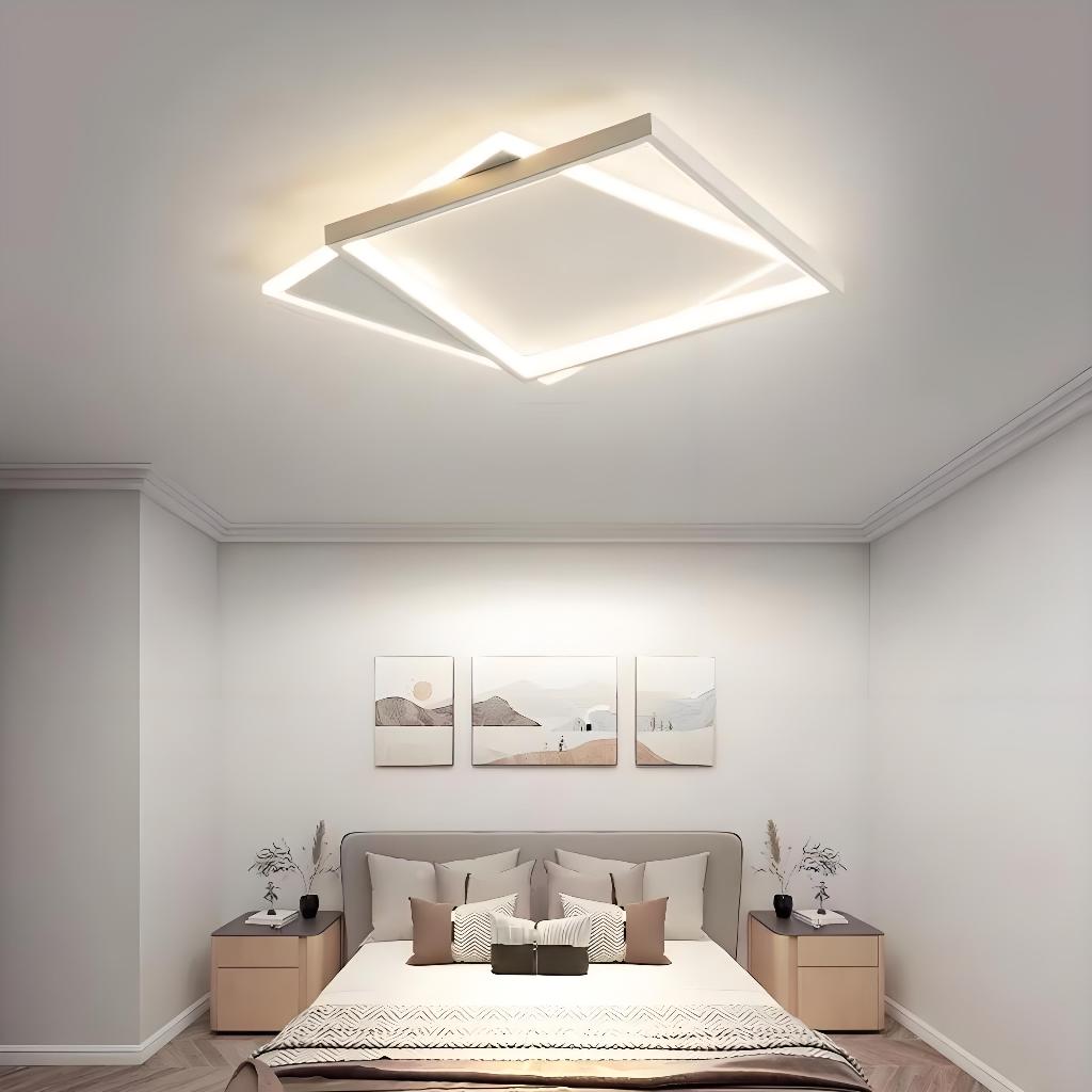 Minimalist Modern Ceiling Light Geometric Shape LED Center Light For ...