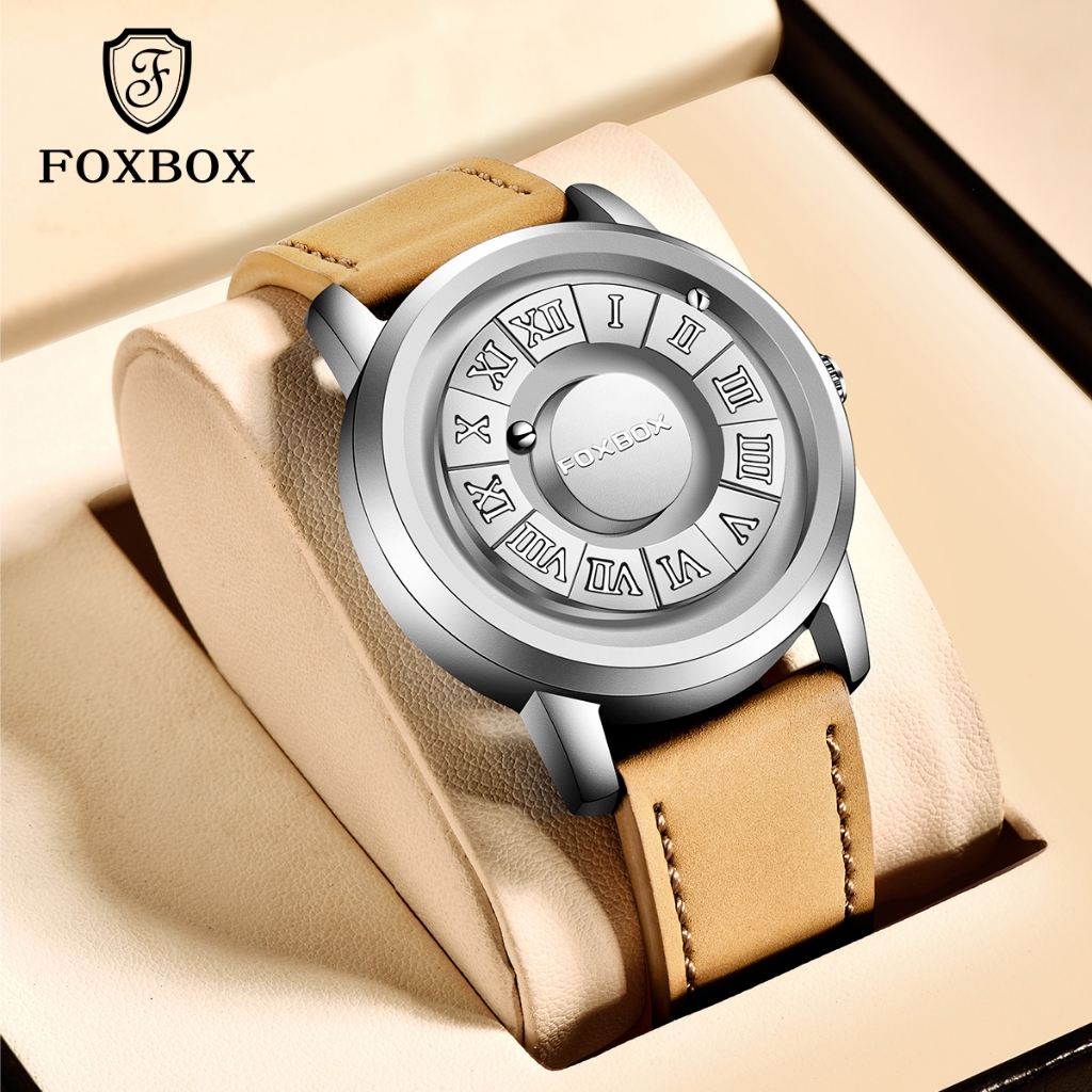FOXBOX original Watches Men New Fashion Design Personality Creative ...